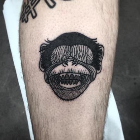 Tattoos - lil monkey - 128698